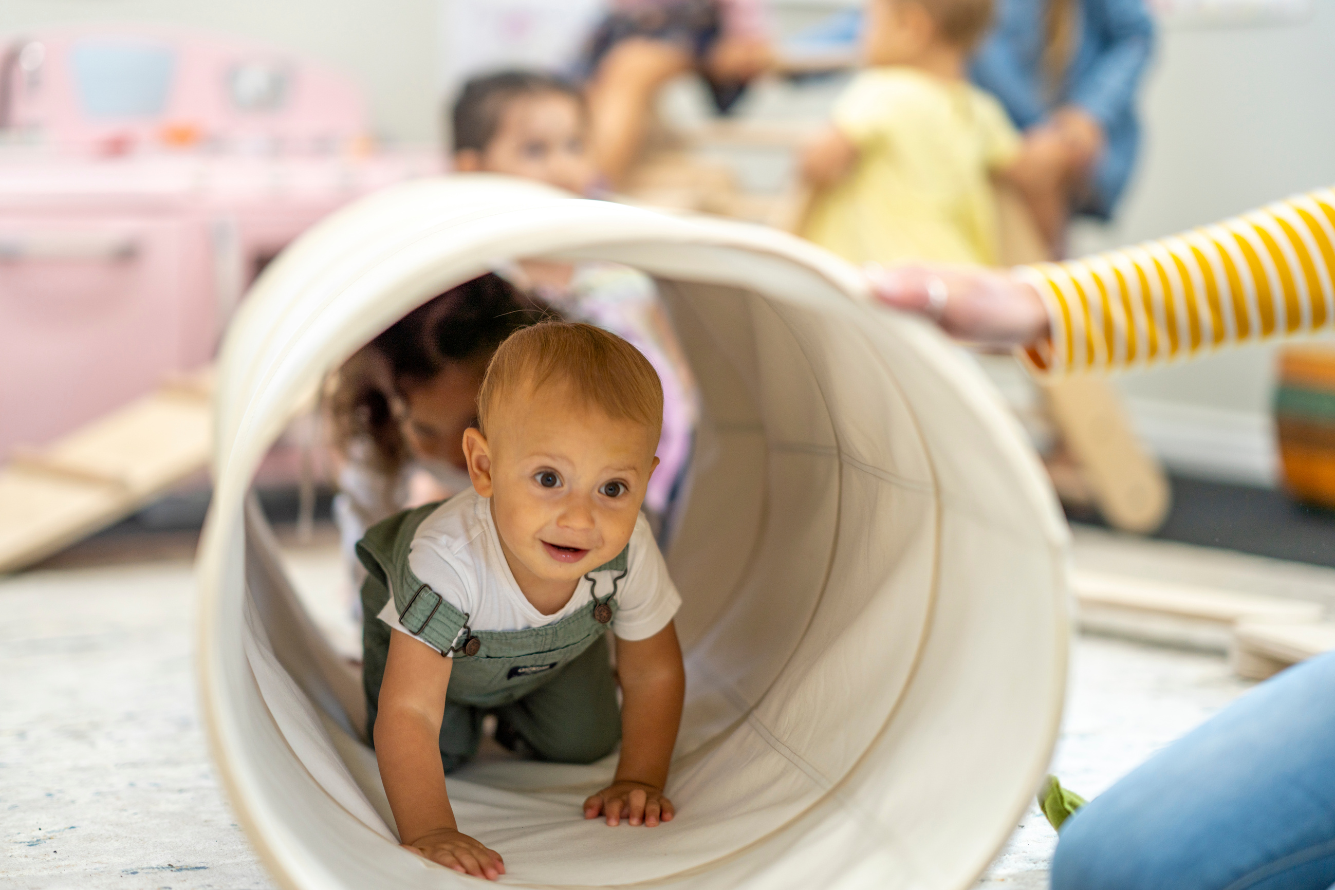 Exploring at Daycare